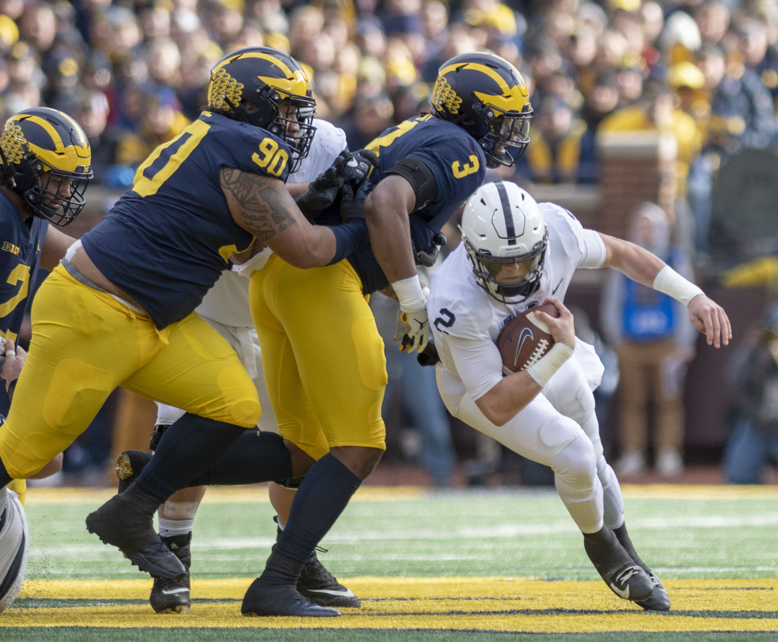 Penn State Football vs. Michigan, Tommy Stevens (2)